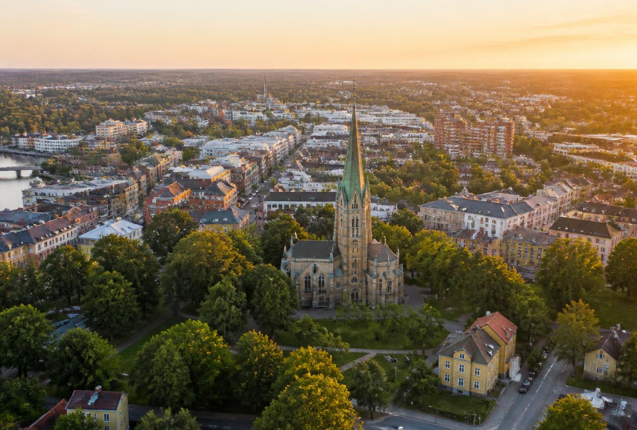 Linköping stadsvy